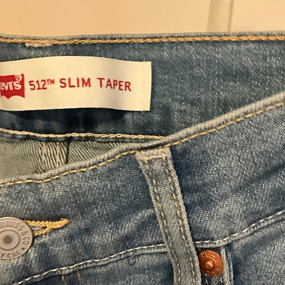 Levi's Kids Casual Blue Jeans - Picture 2 of 7